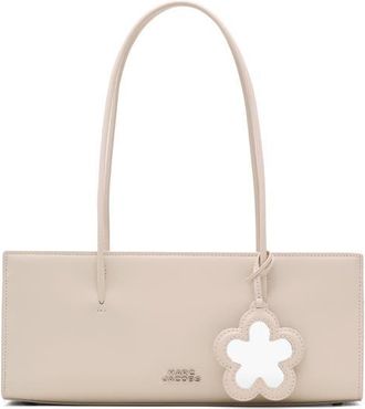 Marc Jacobs The Mirror Leather Satchel in Cotton White at Nordstrom