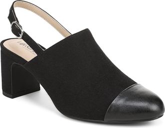 Life Stride Tessa Slingback Pump in Black at Nordstrom, Size 6.5
