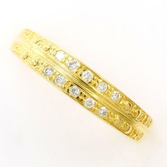 C&A Yellow Gold Yellow Gold (18K) Band Ring (Pre-Owned)
