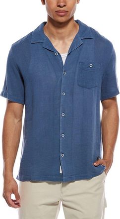 Weatherproof Vintage Weatherproof Vintage Linen-Blend Airtex Camp Shirt