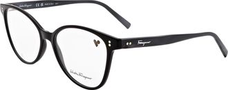 Ferragamo Ferragamo Womens 54 mm Black Opticals