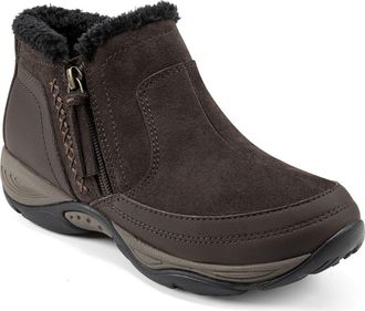 Easy Spirit Epic Water Resistant Ankle Boot in Chocolate at Nordstrom, Size 5.5