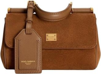 Dolce & Gabbana Mini Tas - Dames - Mini tas - Bruin - ONE Size - Leer - Tassen