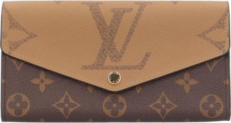 Louis Vuitton Monogram Brown Monogram Canvas Long Wallet (Bi-Fold) (Pre-Owned)