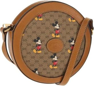 Gucci Pre-owned Cross Body Bags, female, Beige, Size: ONE SIZE Pre-owned Vintage Cross Body Bag