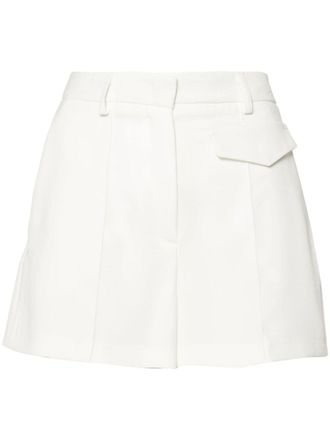 Blanca Vita Sofora tailored shorts - women - Polyester/Elastane - 46 - White