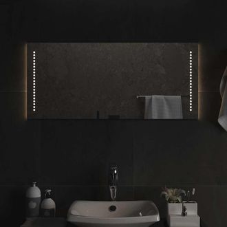 vidaXL Espejo De Ba&ntilde;o Con Led 90x40 Cm Vidaxl