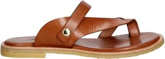 Billi Bi Slippers - Dames - Slippers - Bruin - 37 EU - Leer - Schoenen
