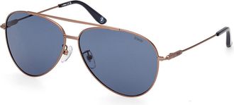 BMW BW0045-H 35V Mens Sunglasses Gold Size 62