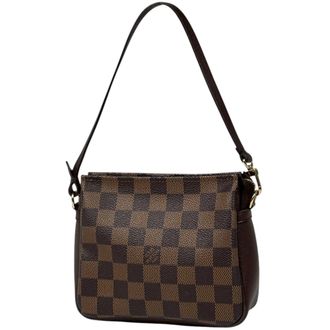 Louis Vuitton Damier Brown Damier Canvas Pouch (Pre-Owned)