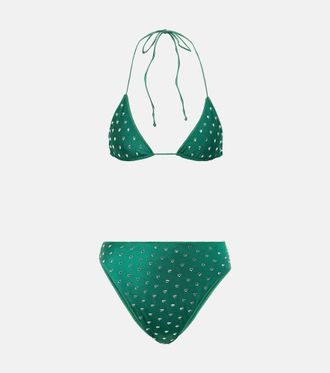 Oséree Oséree Bikini Gem con cristalli