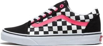 Vans Old Skool Skateboarding Shoes Black White Pink VN0A3VC1446