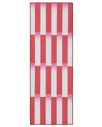 benuta Alfombra de pasillo rojo 70x200