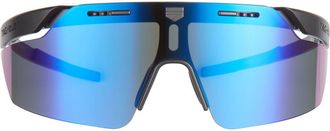 Tag Heuer Shield Pro 228mm Sport Sunglasses in Matte Black /Bordeaux Mirror at Nordstrom