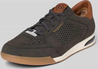 Bugatti Sneaker mit Label-Details Modell Trevor in Black, Gr&ouml;&szlig;e 40