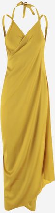 Stephan Janson Yellow Silk Dress