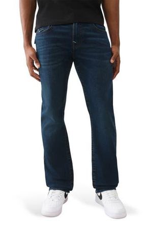 True Religion Ricky Big T Flap Straight Leg Jeans in Dark Moutainside Wash at Nordstrom Rack, Size 3134