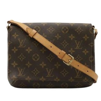 Louis Vuitton Pre-owned Cross Body Bags, female, Brown, Size: ONE SIZE Pre-owned Vintage Cross Body Bag