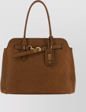 Miu Miu aventure calf leather shoulder bag