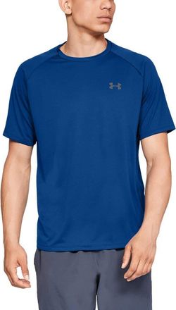 Under Armour Mens Tech 2.0 Short-Sleeve T-Shirt, Royal (400)/Graphite, XL Tall