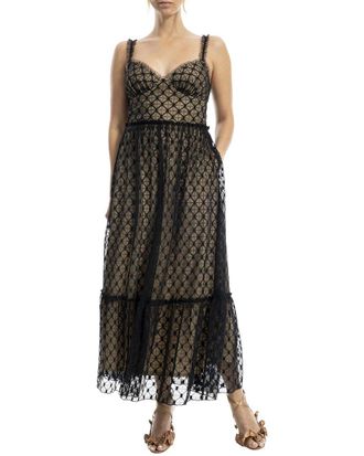 Max Studio Lace Maxi Dress