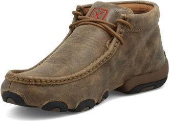 Twisted X Boots Womens Driving Mocs Leather Shoes In Brown