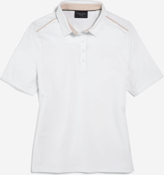 Cole Haan Womens Topspin Polo Shirt - White Size Medium