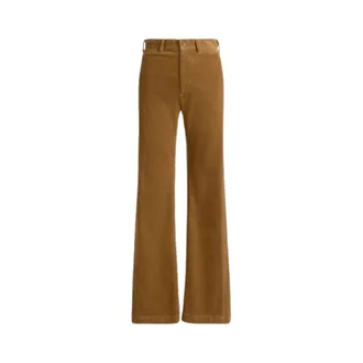 Ralph Lauren Broeken, Dames, Bruin, S, Ralph Lauren - Broek > Wijde Broeken