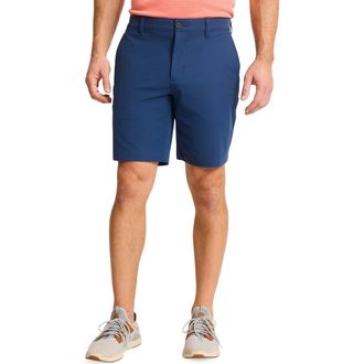 Tommy Bahama Barbados Pro 9-Inch Flat Front IslandZone Shorts in Island Navy at Nordstrom, Size 48