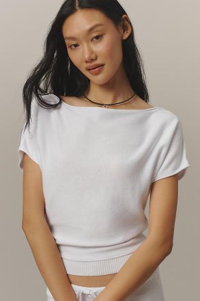 Frankies Bikinis Montecito Short-Sleeve Top