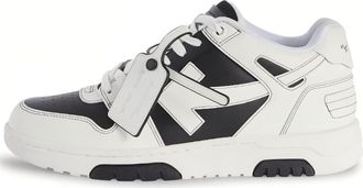 Off-white Out Of Office OOO Low Tops Black White OMIA189S24LEA0041001