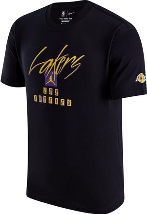 Nike Jordan Air Jordan Los Angeles Lakers Courtside Statement Edition NBA Max90 T-Shirt Asia Sizing Black FN1070-010
