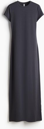 H&M Bodycon-Kleid aus Jersey - Grau