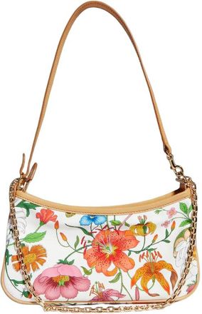 Gucci (WMNS) Gucci Gossip Small Shoulder Bag White Multicolor 875847-FAF7N-9552