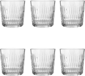 Pasabahce Set 6 bicchieri acqua in vetro 300 ml Pasabahce Rain