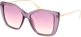 Max & Co. MO0065 81Z Womens Sunglasses Purple Size 54