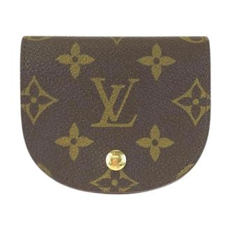 Louis Vuitton Pre-owned Wallets, female, Brown, Size: ONE SIZE Pre-owned Monogram Coin Case M61970
