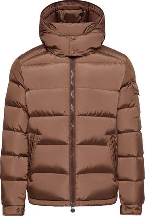 Moncler Doudoune Maya - Heren - Winterjassen - Bruin - M - Jassen