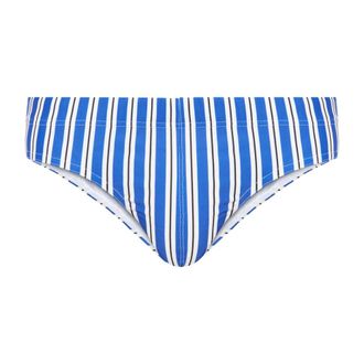 Tom Ford Beachwear, male, Blue, Size: 2XL Swim Briefs