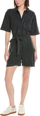 ATM Anthony Thomas Melillo Atm Anthony Thomas Melillo Pique Mixed Media Romper