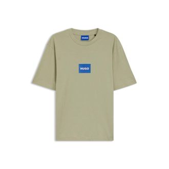 HUGO BOSS Logo-print T-shirt in cotton jersey