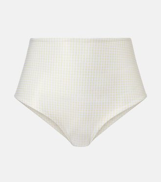 Faithfull The Brand Reyes gingham bikini bottoms