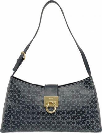 Ferragamo Leather Shoulder Bag (Pre-Owned)