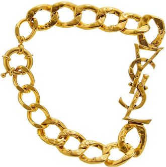 Saint Laurent Cassandre Chain Bracelet