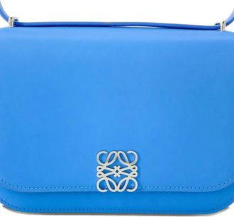 Loewe 2010-2025 Small Leather Goya crossbody bag - Blauw