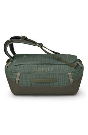 Osprey Transporter 40-Liter Duffle Carry-On Luggage in Pine Leaf/Earl Grey at Nordstrom