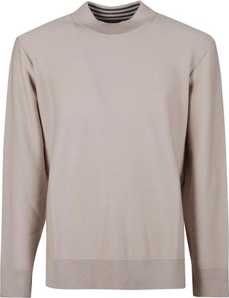 Drumohr Ronde Hals Trui - Heren - Ronde hals truien - Beige - 2XL - Truien & Vesten