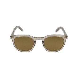 Saint Laurent SL 28 047 Zonnebril - unisex - Accessoires - Beige - Maat: 46 MM