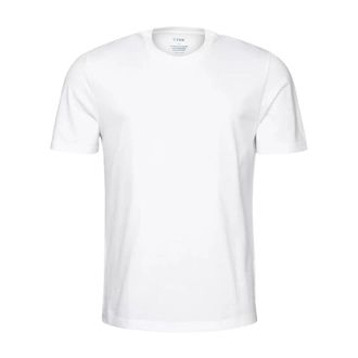 Eton Supima Cotton T-Shirt - male - Eton - T-Shirts - White - XL - Tops