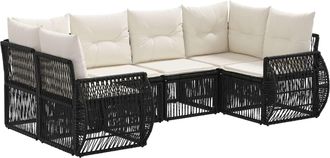 vidaXL Conjunto De Sof&aacute;s De Jard&iacute;n 6 Uds. 6-n&uacute;mero De Plazas Vidaxl